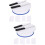 2Sets Assorted Color Cake Turntable Set with Spatula Non-Slip Base 2
