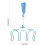 2Pcs Iron Music Book Clip With Tassel Sheet Holder 2