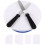 2Sets Assorted Color Cake Turntable Set with Spatula Non-Slip Base 10