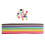 1080 Pcs Star Origami Paper Strips Decorative Colored Diy Craft 2