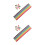 1080 Pcs Star Origami Paper Strips Decorative Colored Diy Craft 5