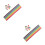 1080 Pcs Star Origami Paper Strips Decorative Colored Diy Craft 6