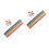 1080 Pcs Star Origami Paper Strips Decorative Colored Diy Craft 4