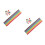 1080 Pcs Star Origami Paper Strips Decorative Colored Diy Craft 10