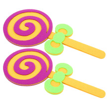 2Pcs Lollipop Prop Fake Lollipop Kindergarten Stage Performance