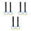 3Pcs Kids Gymnastics Rings With Adjustable Straps For Home Use 7
