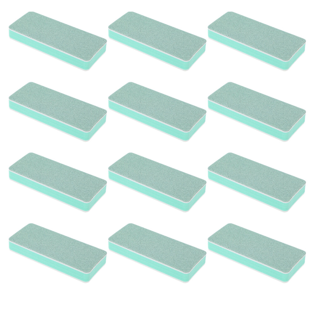Artibetter 12Pcs Pedicure Manicure Polishing Plate Nail Polish Bar For Women