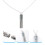 essential oil diffuser necklace with refill pads and chain 4