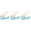 3Pièces Perforateurs Colorés Pour Scrapbooking Bricolage 6