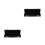 2 Pcs 16 Hole Flute Case Black 9