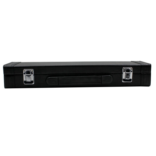 2 Pcs 16 Hole Flute Case Black 2