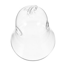 1Pc Transparent Glass Hydroponic Hanging Vase For Indoor Gardening