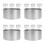 16 Pcs Round Stainless Steel Mousse Ring Cake Cookie Baking Mold 6