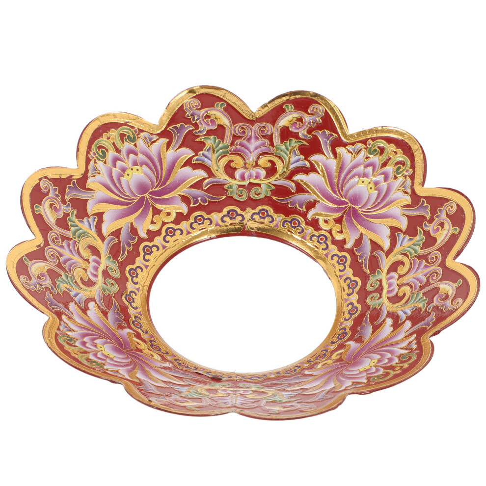 Vintage Alloy Enamel Lotus Incense Burner Ash Catcher Home Decor 3In-image-OPC-PKXCB9D-NEW