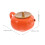 One Set Persimmon Shape Ceramic Tea Set For Home Or Travel Use 2