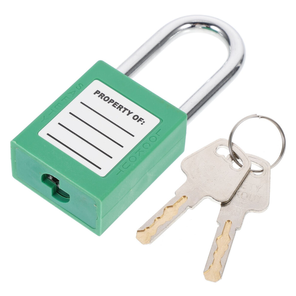 Insulated Padlock 38Mm Steel Lock Beam Shackle Safety 3353972982520