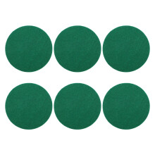 6Pcs Self-Adhesive Air Hockey Mallet Pads Replacement Green