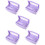 5Pcs Nail Art Tool Tray Manicure Cleaning Box Storage Organizer 10