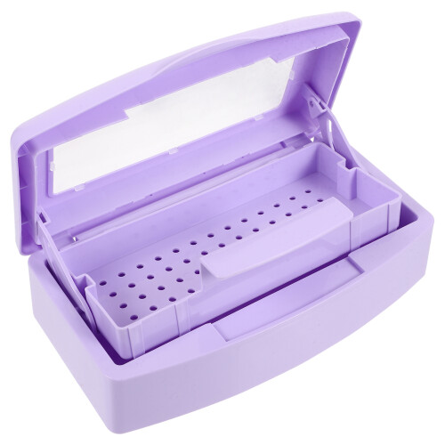 5Pcs Nail Art Tool Tray Manicure Cleaning Box Storage Organizer 1
