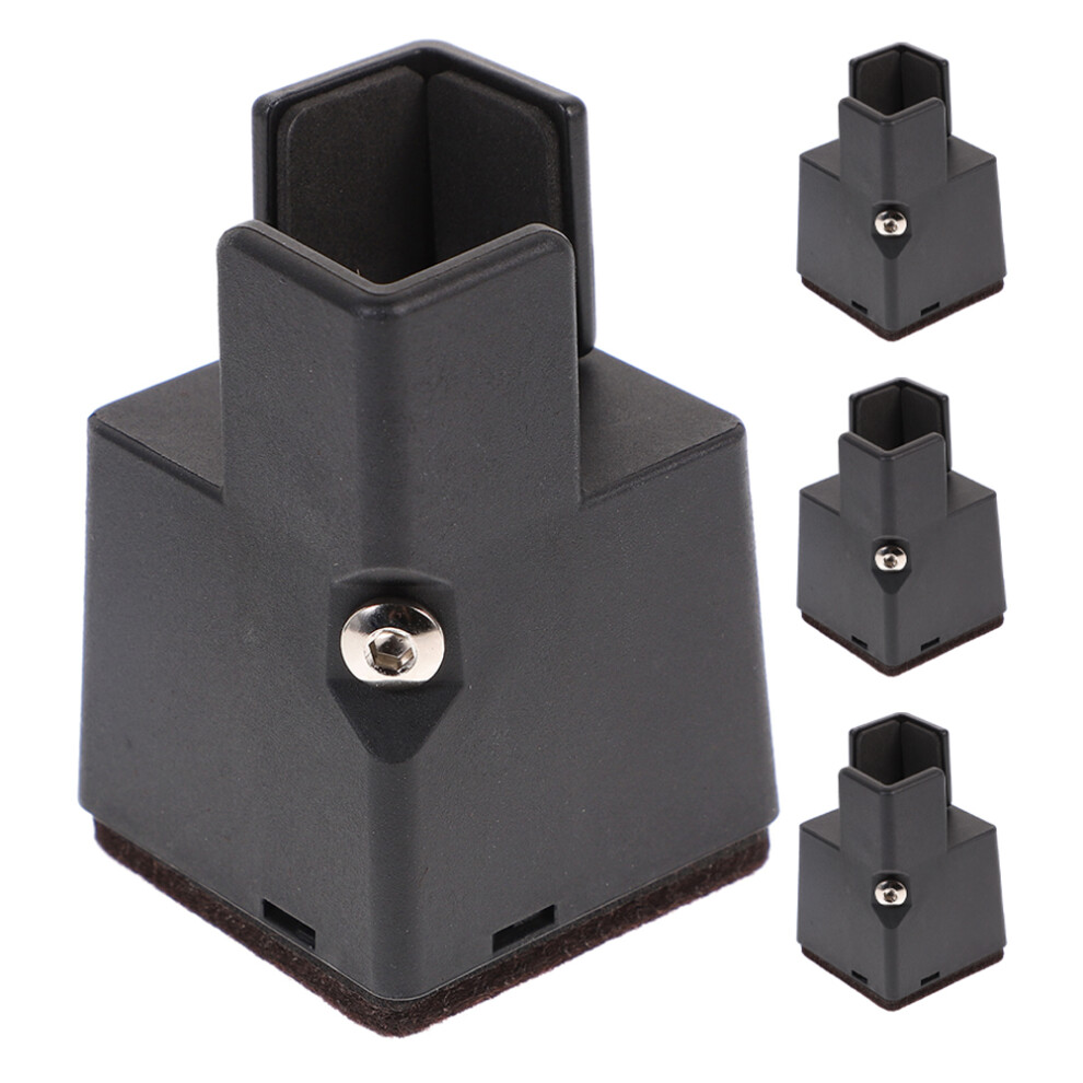 12 Pcs Adjustable Bed Risers For Furniture Table Desk Chair Sofa 033163381242