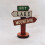 2St Wegwijzers Miniatuur Creatief Ornament 6
