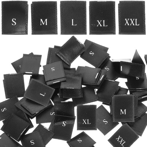2500 Pcs Fabric Size Labels For Clothing Making