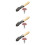 3 Sets Universal Tire Repair Tool With Patch Rollers 10