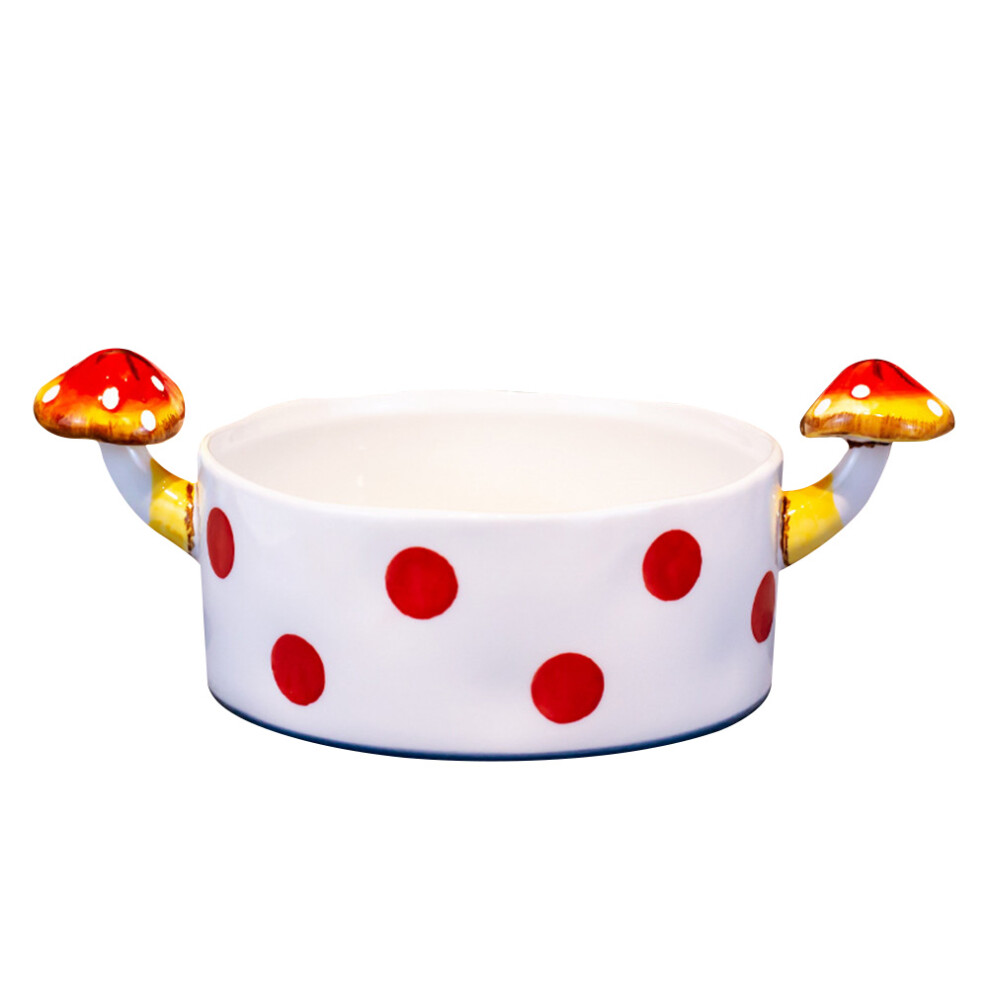 Ceramic Instant Noodles Bowl Japanese Style Mushroom Elements-image-OPC-PKXCCJ8-NEW