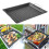 Rectangular Nonstick Baking Sheets For Baking Barbecue Roasting 8