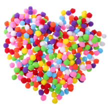 Bag Of Craft Pom Poms For Diy Decorations And Clothing