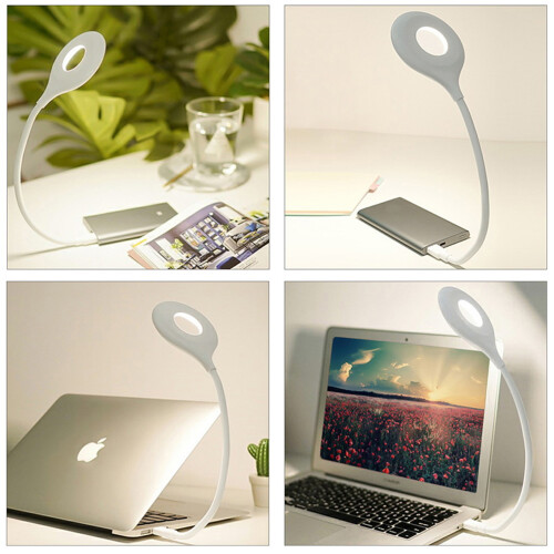 1pc Cell Phone Usb Fill Ring Light Selfie Live Streaming Light (White) 2