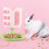 Rabbit Hay Feeder Rack Dispenser Animal Feed Container 3