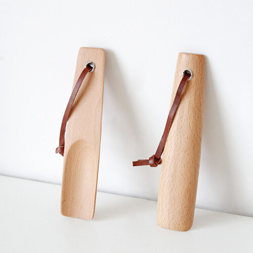 Beech Long Handle Shoe Horn For Women Men 2