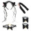 Fox Ear Headband Set With Tail Choker And Wristband 1