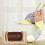 1 Set Rotatable Wooden Bobbin Spool Thread Dispenser Rack 6