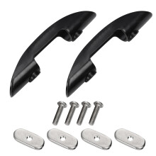 Kayak Paddle Accessoires Zwarte PP Houder Met Rvs Schroeven