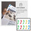 10Pcs Score Clips Music Book Clamps Notes Shaped Sheet Holders 6