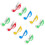 10Pcs Score Clips Music Book Clamps Notes Shaped Sheet Holders 1