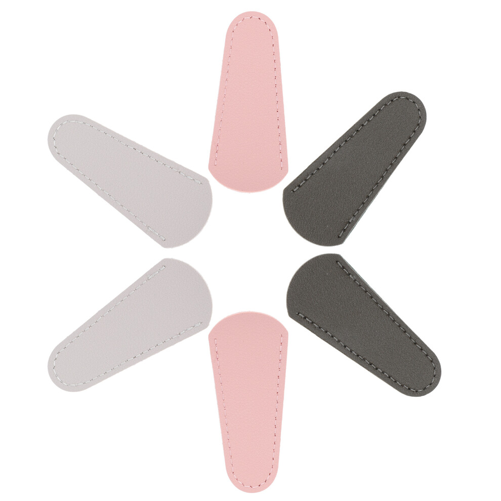 Vaguelly 6Pcs Scissor Cover For Eyebrow Trimming Safety