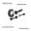 6 Pairs Piercing Earring Set Punk Style Ear Stud And Pendant 3
