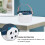 Desktop Storage Box With Lid For Toys And Sundries Panda Pattern 7