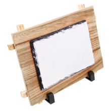 Coffee Sublimation Stone Photo Frame Natural Rock Wall Decor