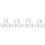 20 Pcs Rotating Beehive Entrance Reducer Ventilation Gate Mouse Guard 11