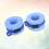 One Pair Blue Swim Cuffs With Quick Release Buckle For Water Exercise 6