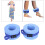 One Pair Blue Swim Cuffs With Quick Release Buckle For Water Exercise 9