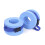 One Pair Blue Swim Cuffs With Quick Release Buckle For Water Exercise 2