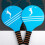 Parent-Child Solid Wood Badminton Racket Set With Shuttlecocks And Bag 5