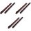 3 Sets Wood Cue Stand Wall Mount Rack Pool Cue Display Holder 5