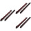 3 Sets Wood Cue Stand Wall Mount Rack Pool Cue Display Holder 8