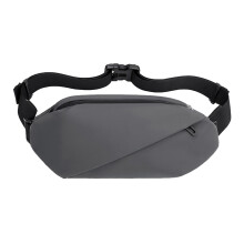 1Stk Outdoor Brusttasche Sportliche Crossbody Für Freizeit Grau